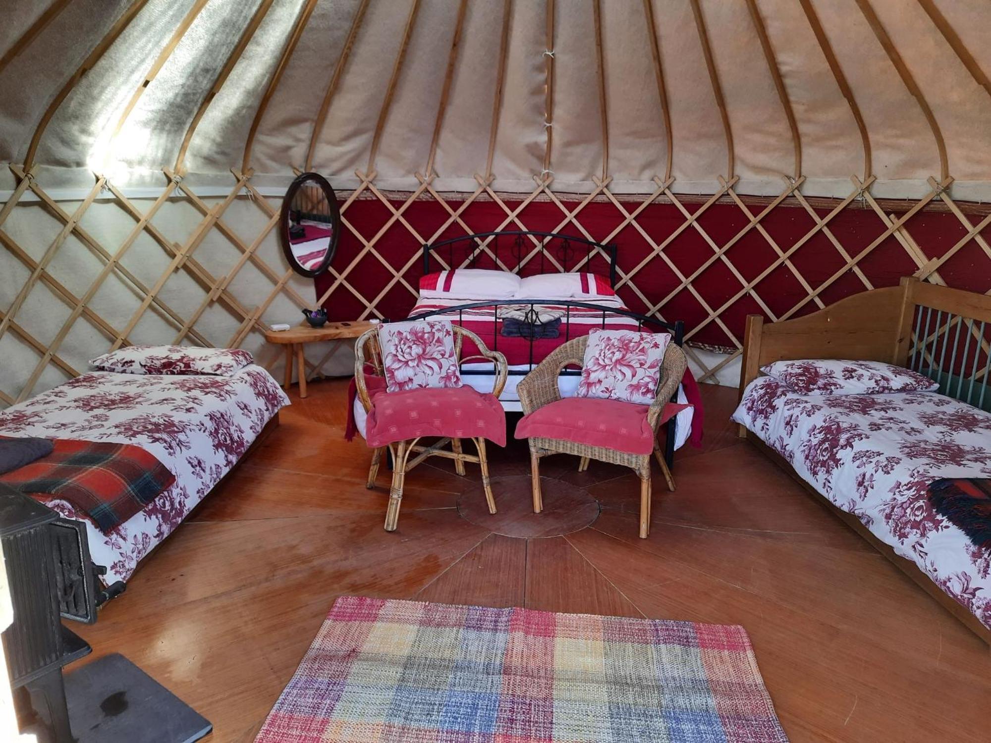 Ceridwen Glamping, Double Decker Bus And Yurts Hotel Llandysul Exterior photo